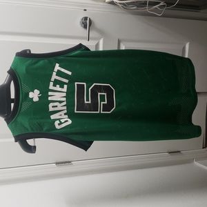 Boston Celtics Kevin Garnett #5 jersey.